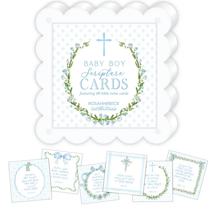 Scripture Cards (36) with Acrylic Frame