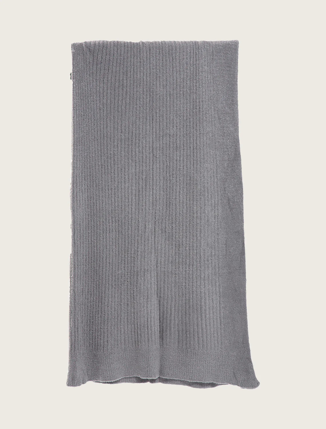 Barefoot Dreams: CozyChic Lite Ribbed Throw in Pewter