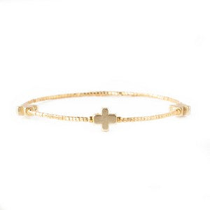 Faithful Bangle - Gold
