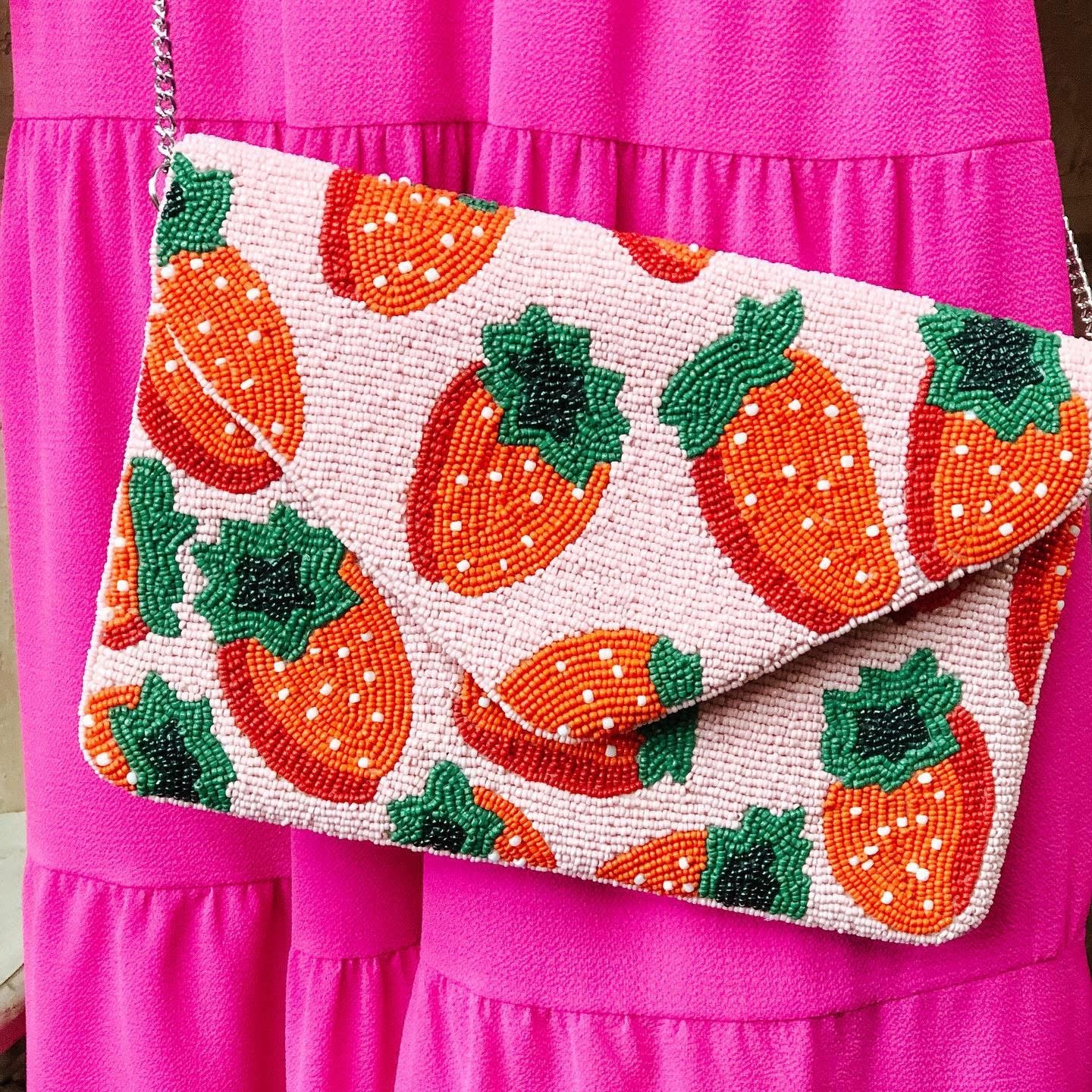 The Strawberry Socialite Clutch