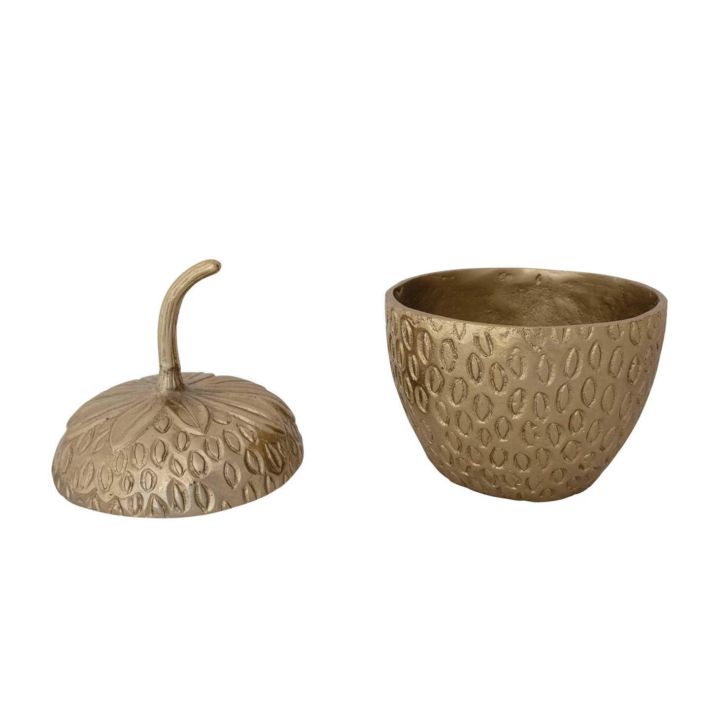 Gold Strawberry Ice Bucket