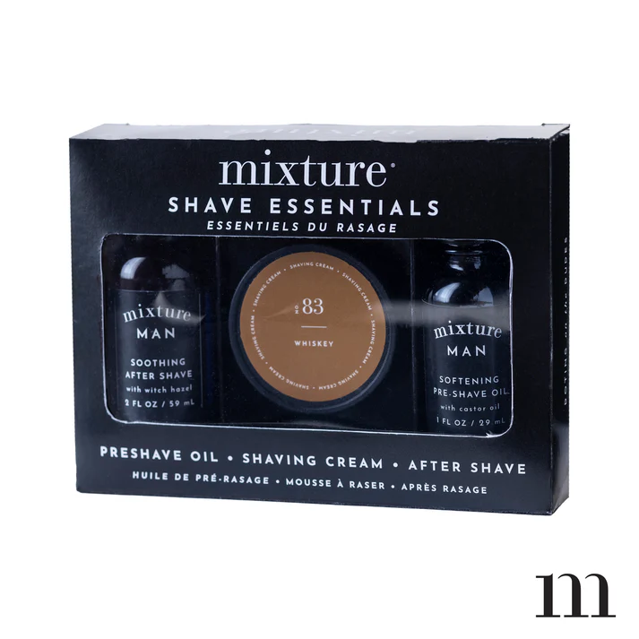 Sandalwood & Amber Shave Essentials Gift Set