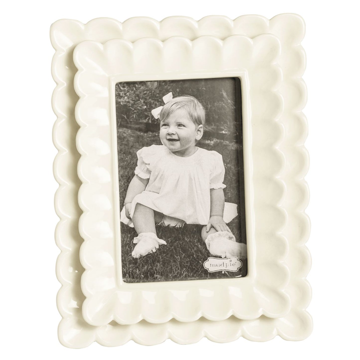Small Scalloped Frame 4x6