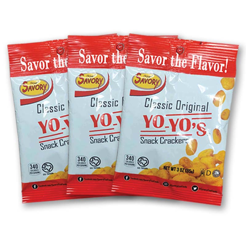 Savory Original Yo-Yo's Snack Crackers