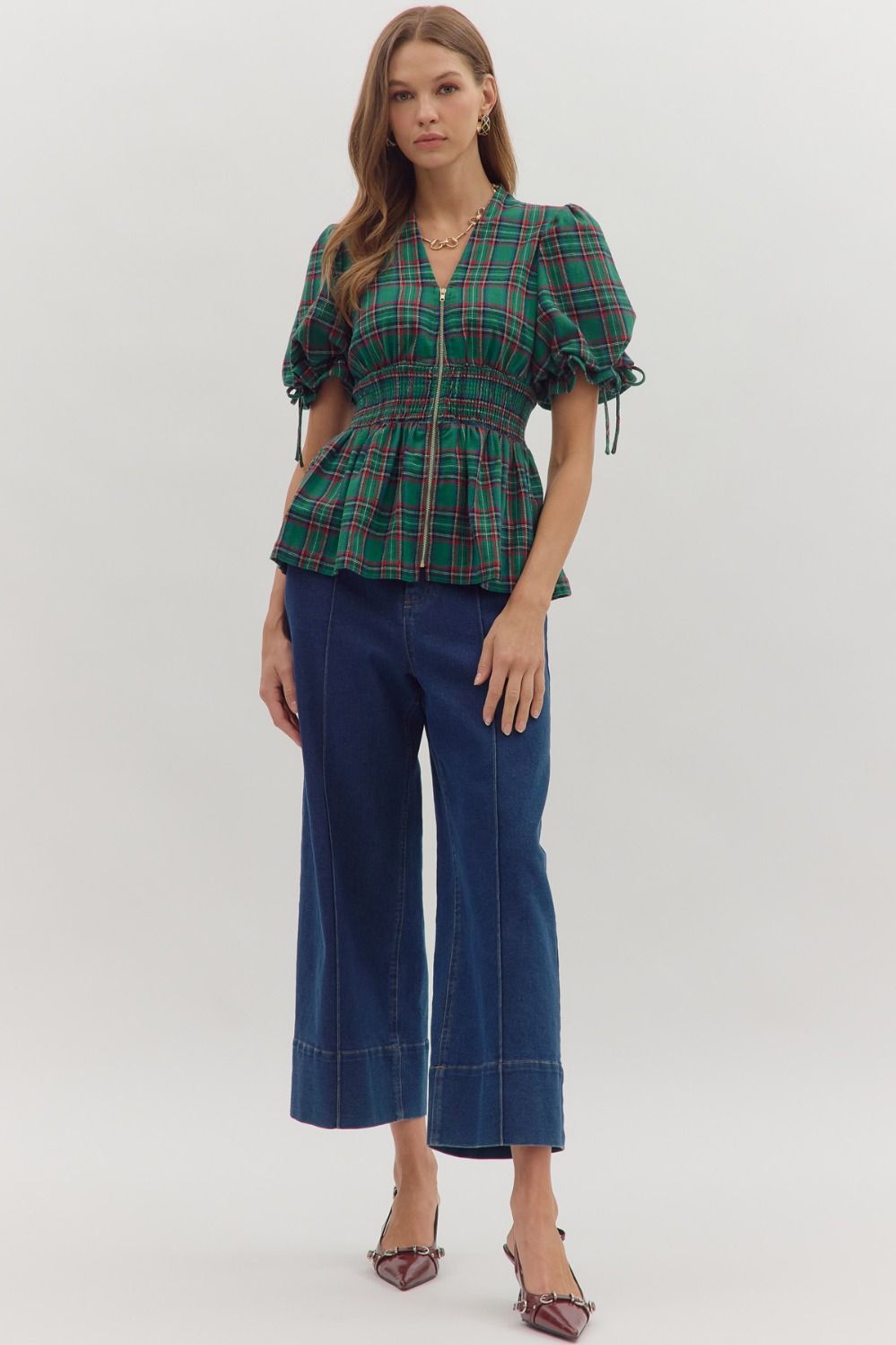The Hannah Holiday Top