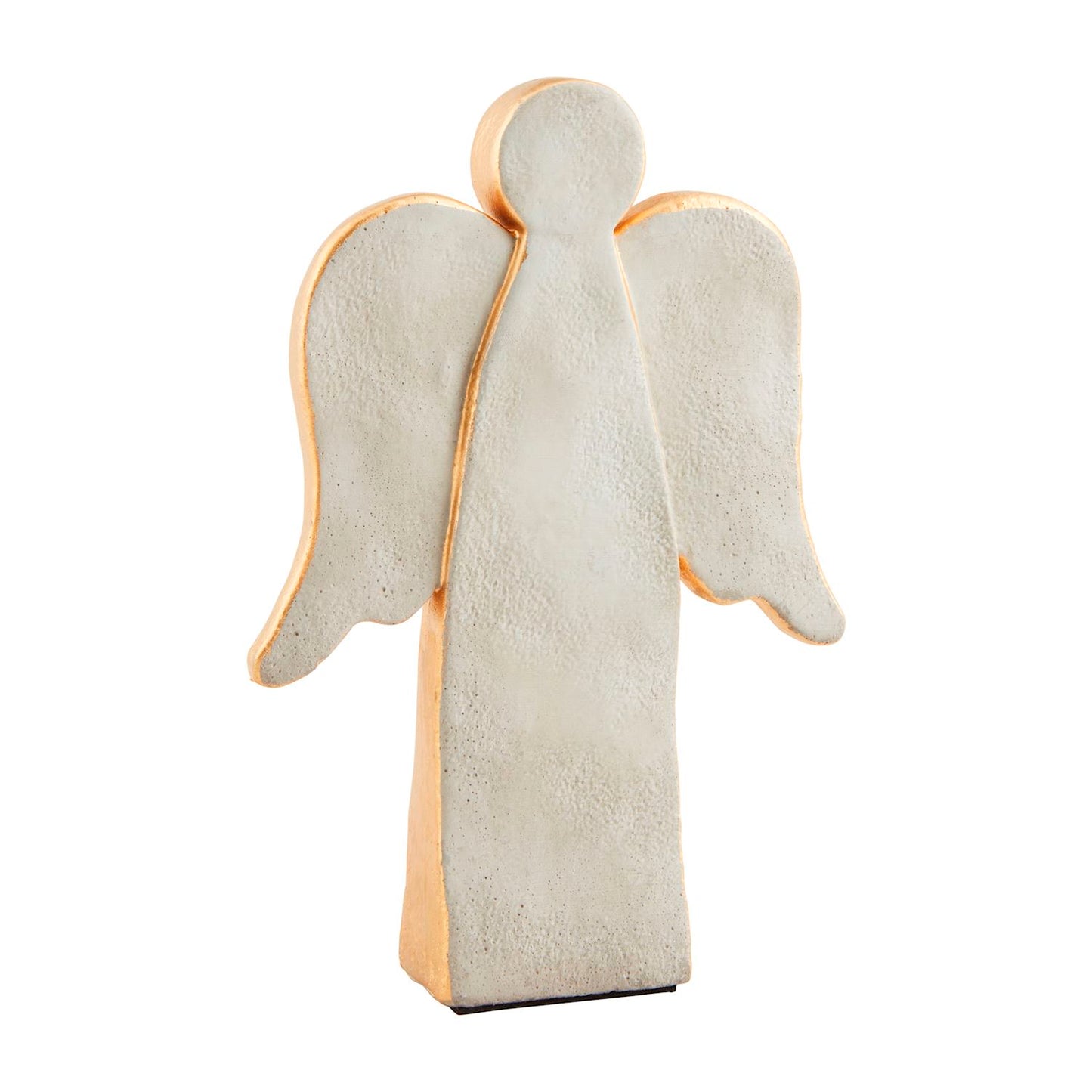 Large Gold Concrete Angel