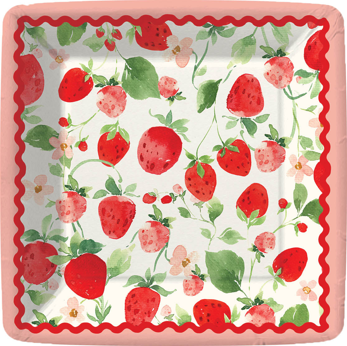 Berry Sweet Paper Dessert Plates