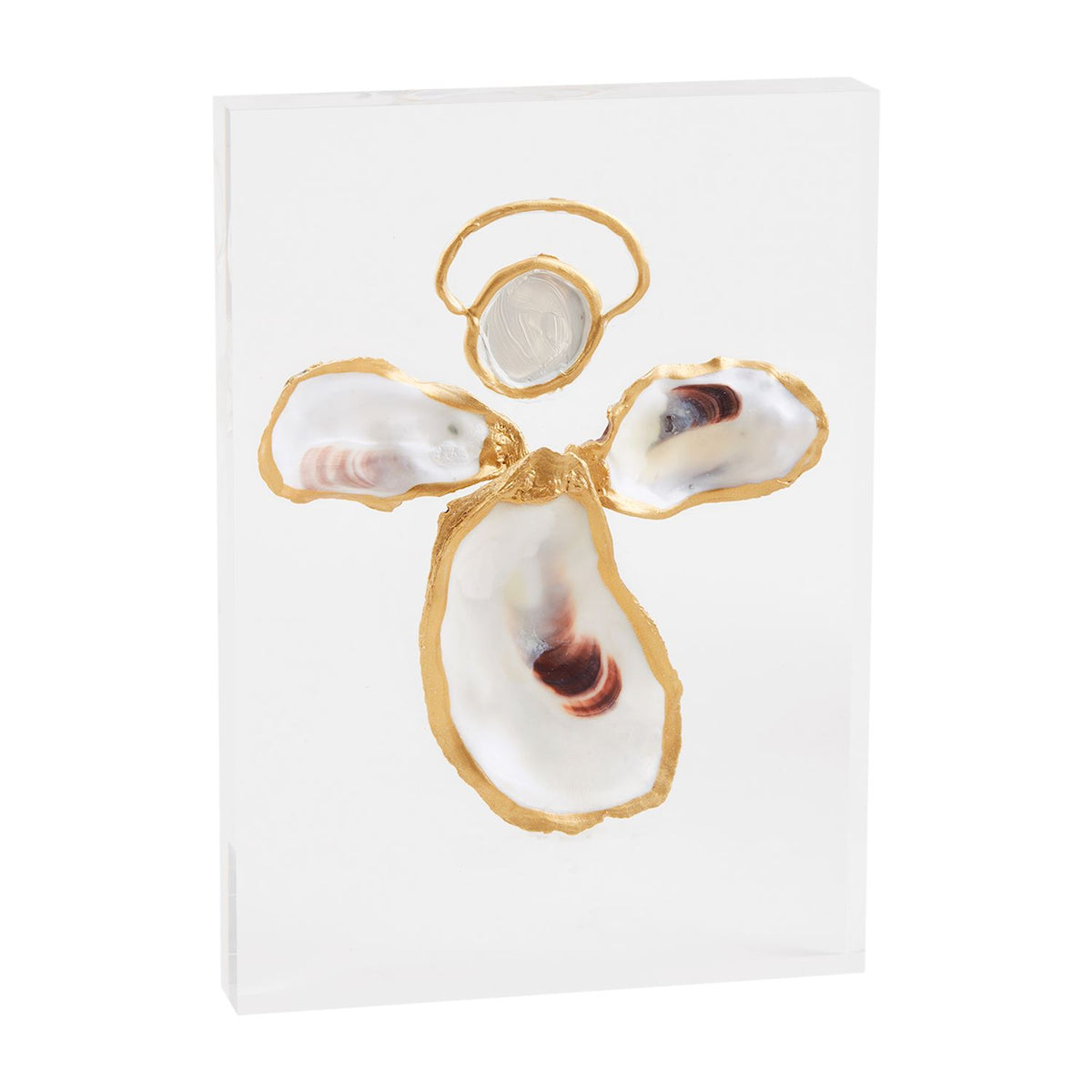 Acrylic Oyster Shell Plaque