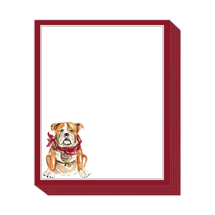 Starkville Bulldog Notepad