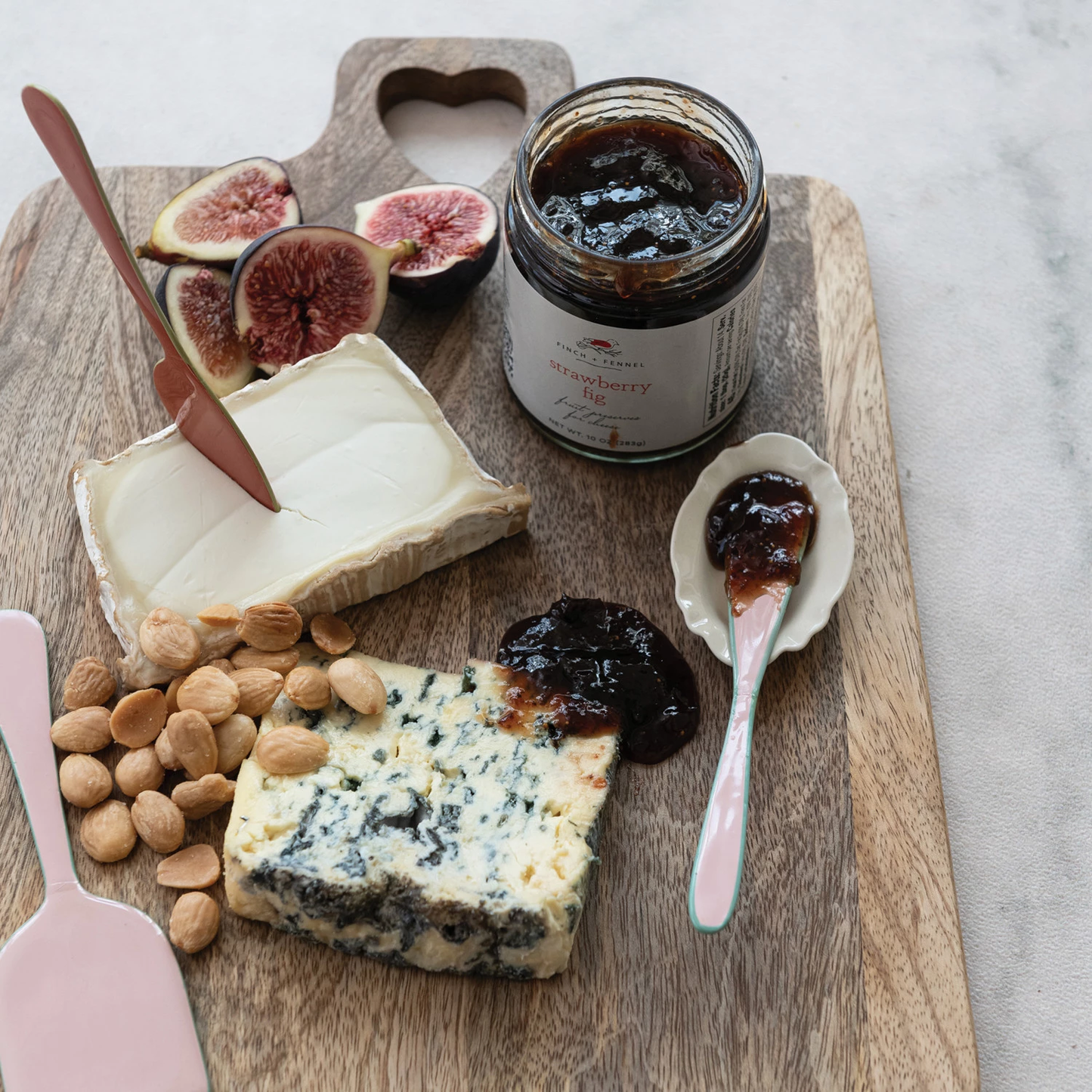 Strawberry Fig Fruit Preserves for Cheese 10oz