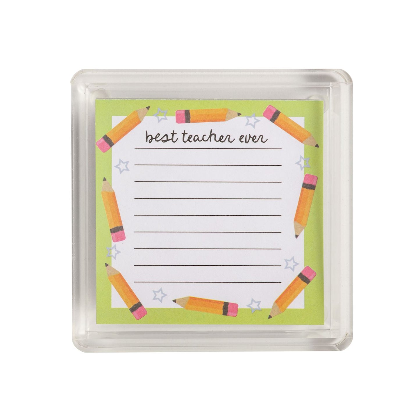 Mini Teacher Notepad - Pencil