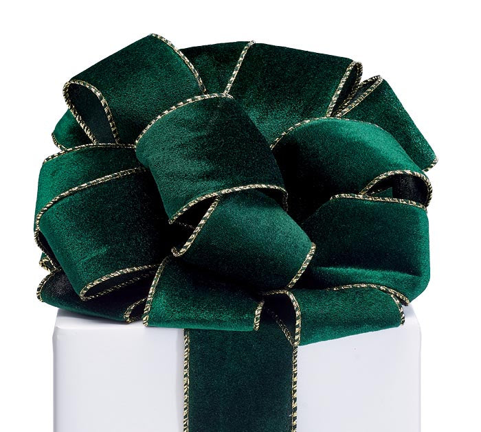 Green Velvet Ribbon