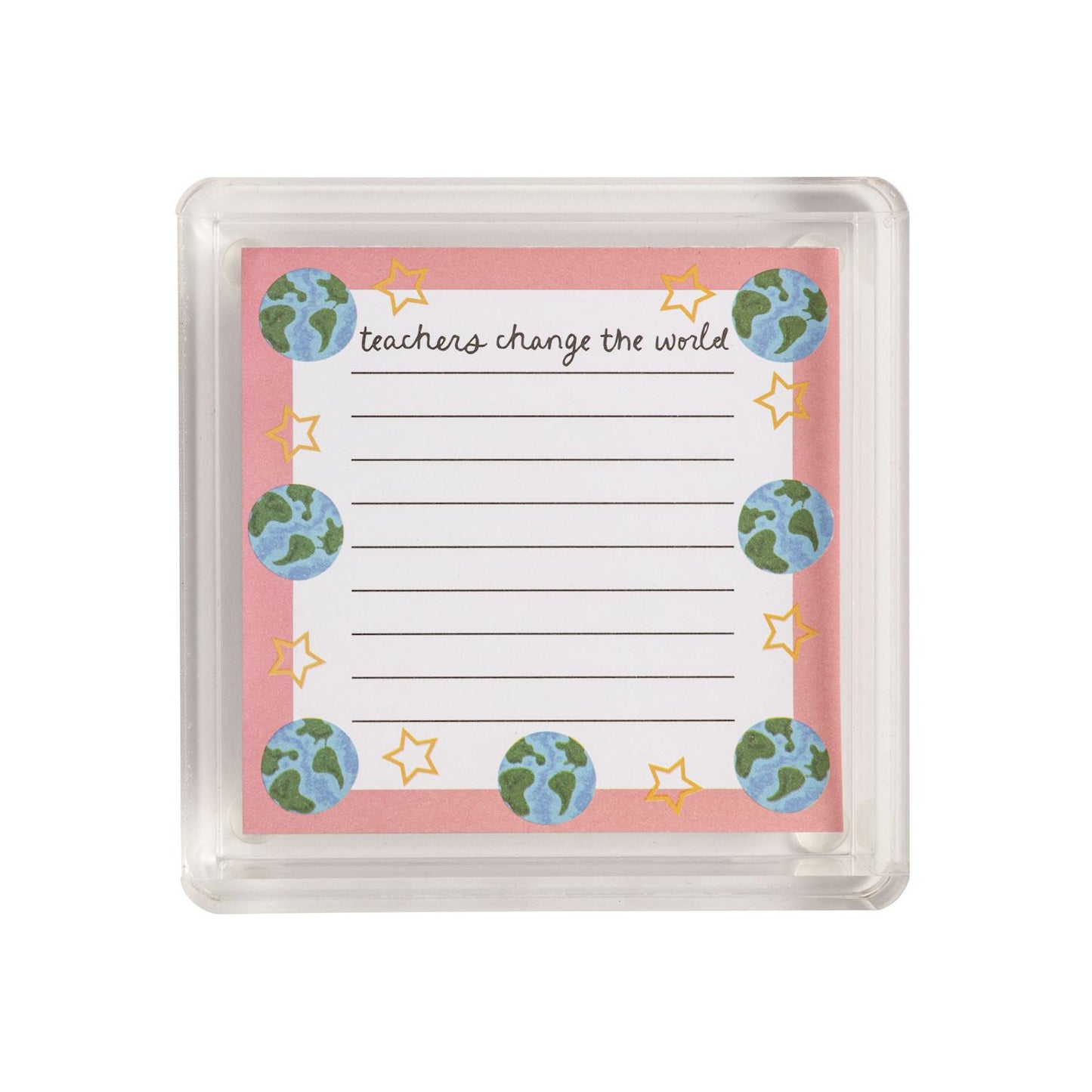 Mini Teacher Notepad - Earth