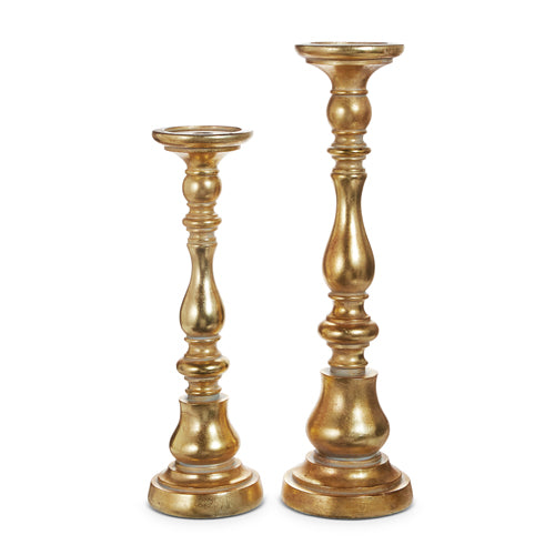 16" Tall Gold Candle Stick (small)