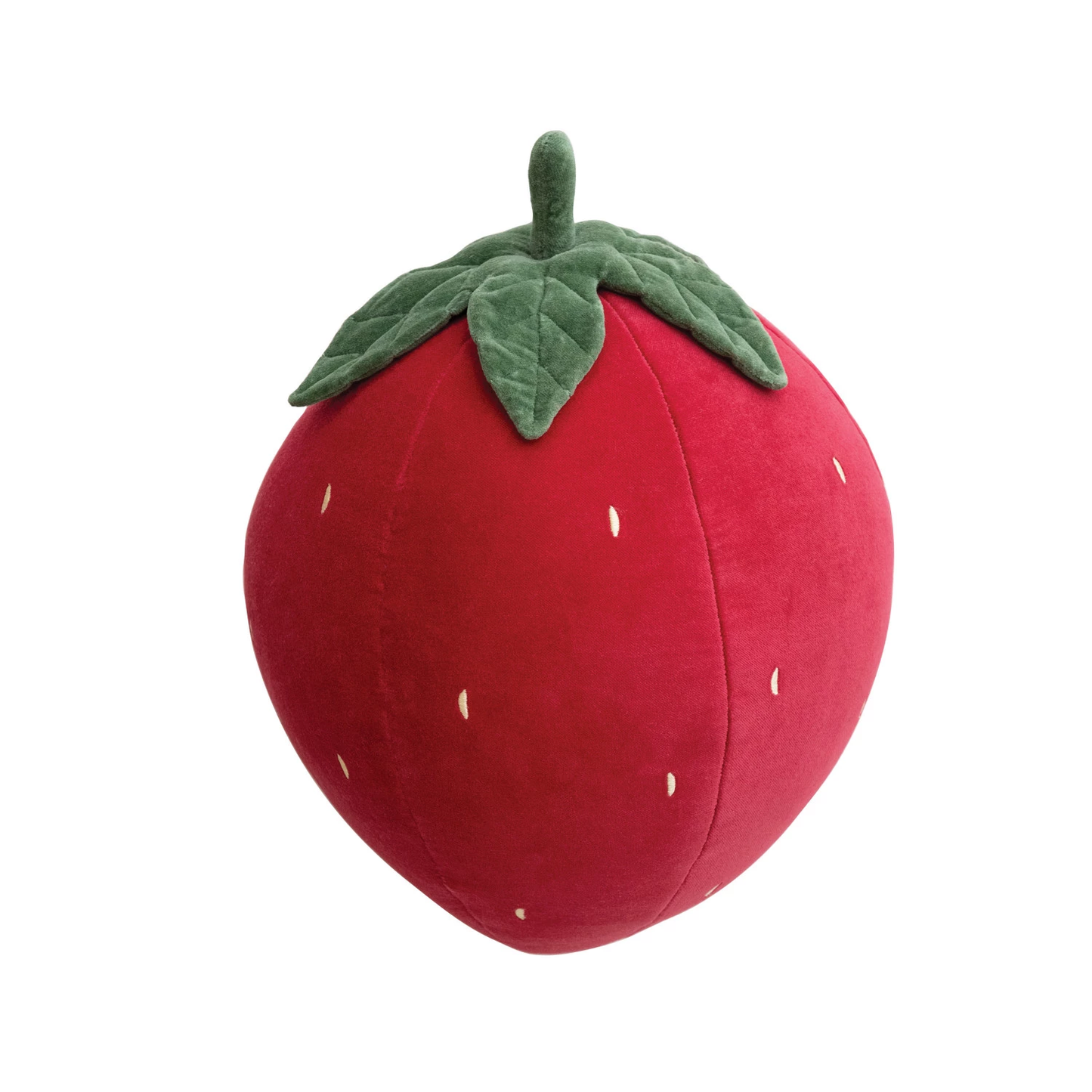 Red Velvet Strawberry Shaped Pillow