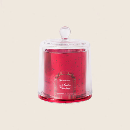 Aromatique: Mercury Glass Cloche 5oz - The Smell of Christmas