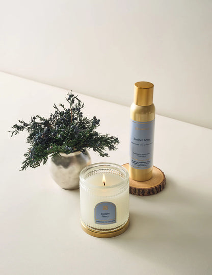 Aromatique Textured Glass 6oz Candle