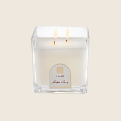 Aromatique Glass Cube Candle