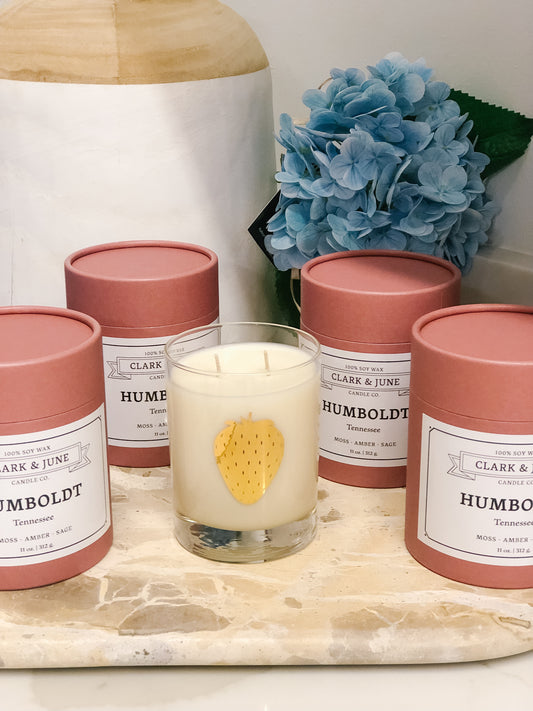 Humboldt Candle and Drinking Glass