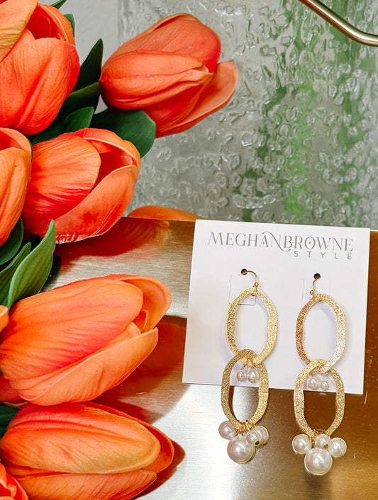 Toss Gold Earrings