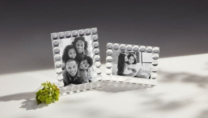 Beaded Acrylic Frame