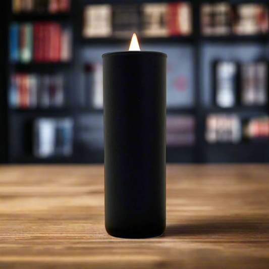 Mixture Man: 2oz Black Votive Candle