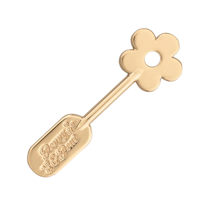 Poppy & Pout Lip Care Spatula (Gold Daisy)