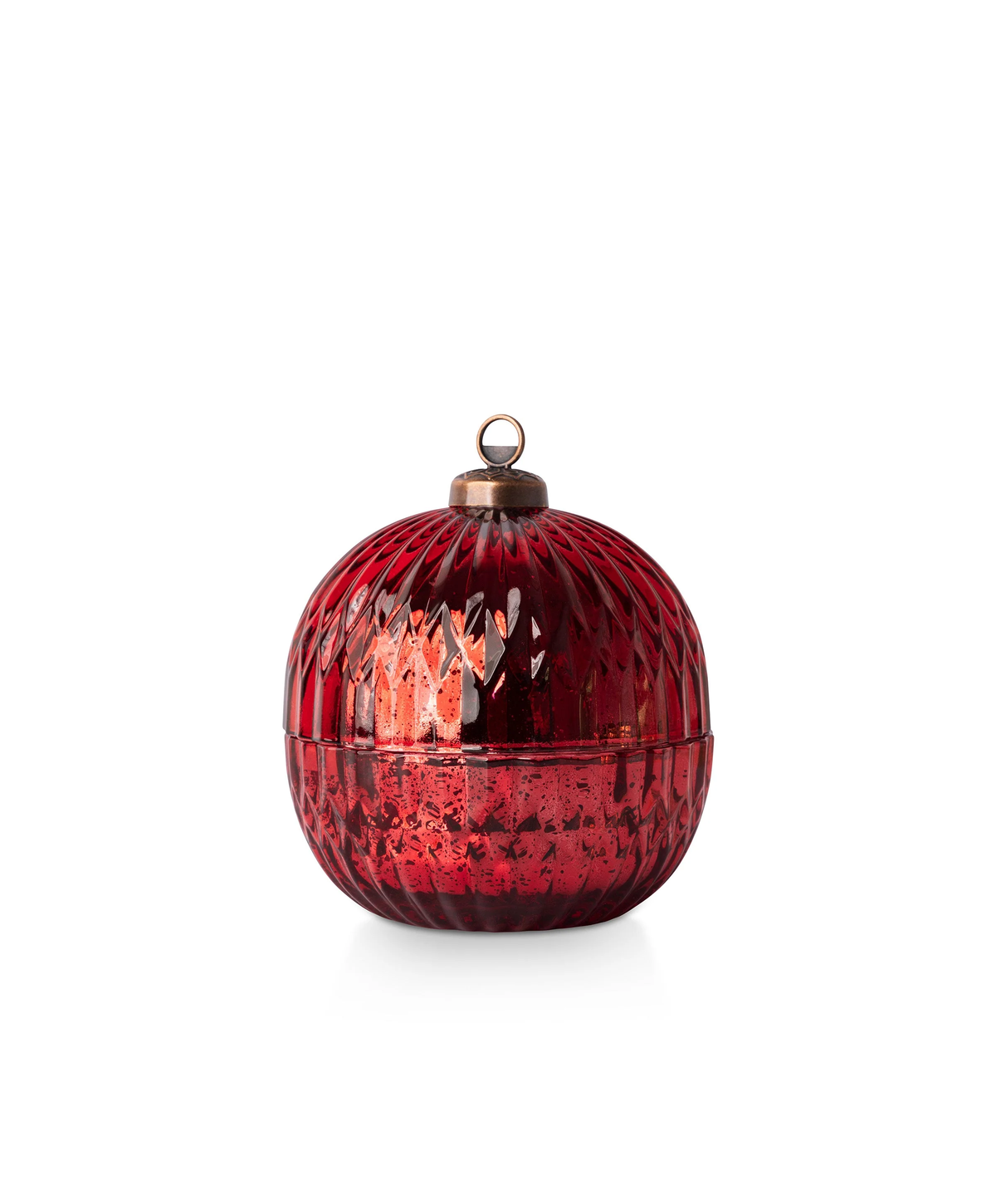 Aromatique: Smell of Christmas Ribbed Ornament 5oz. Ornament