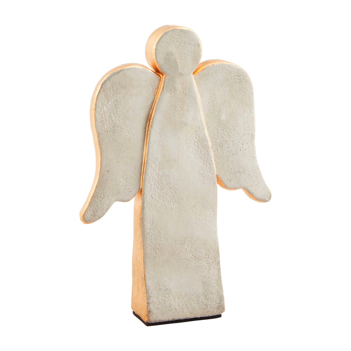 Small Gold Concrete Angel