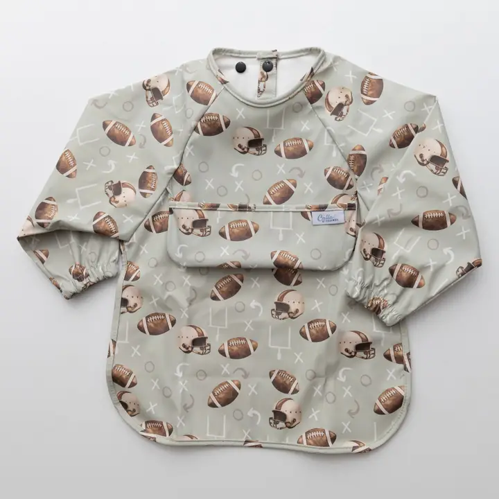 The Grayson Long Sleeve Bib: Touchdown