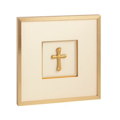 Framed Brass Wall Art