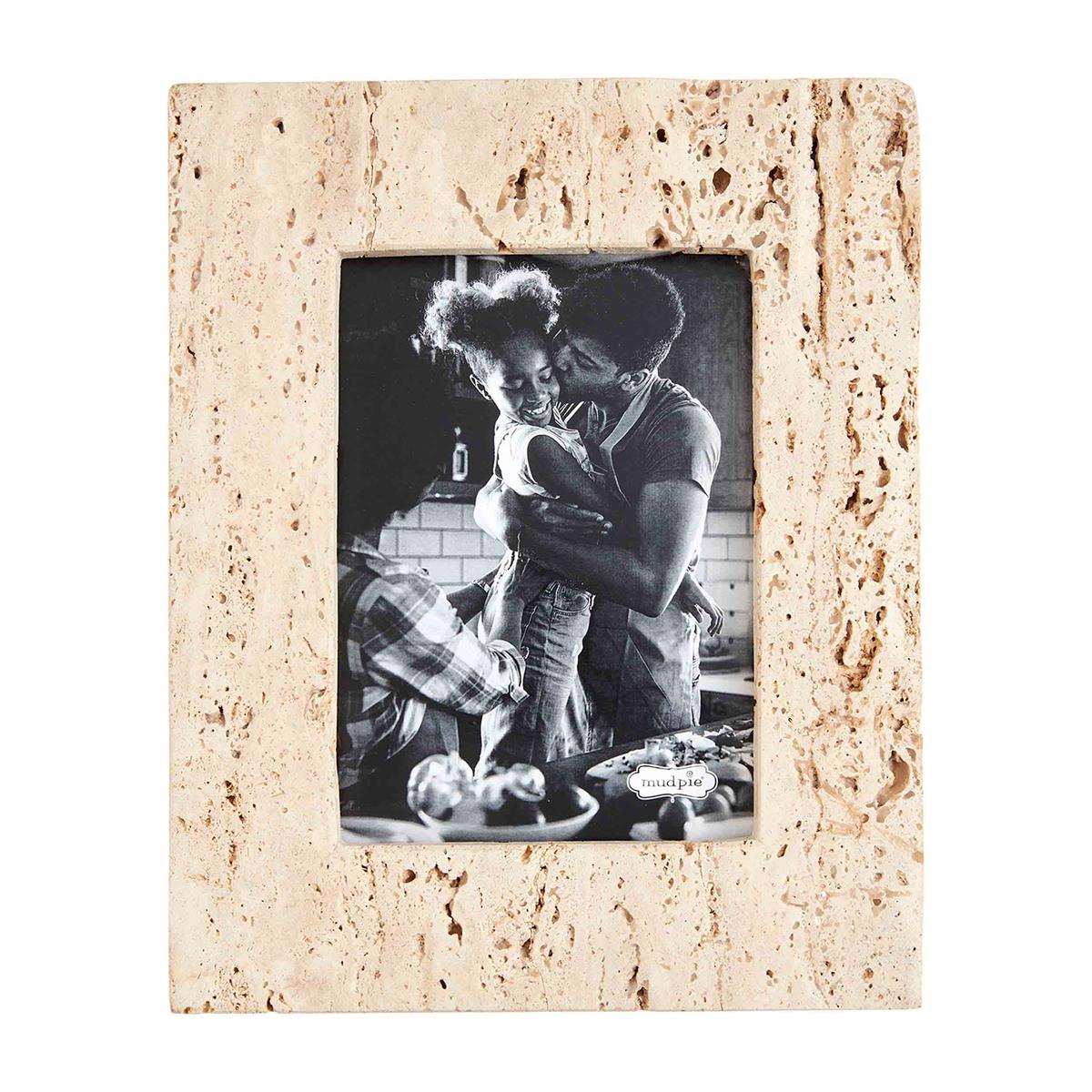 Cream Travertine Picture Frames 5x7