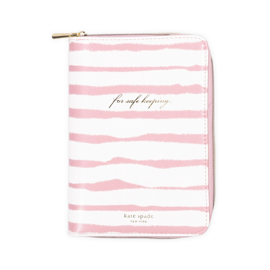 Kate Spade Travel Jewelry Folio in Goddess Stripe