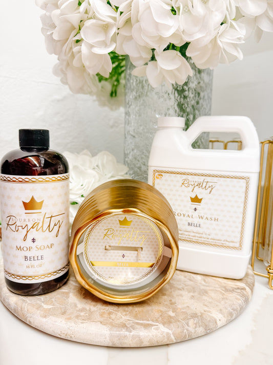 Mop Soap in the scent Belle from Bourbon Royalty
