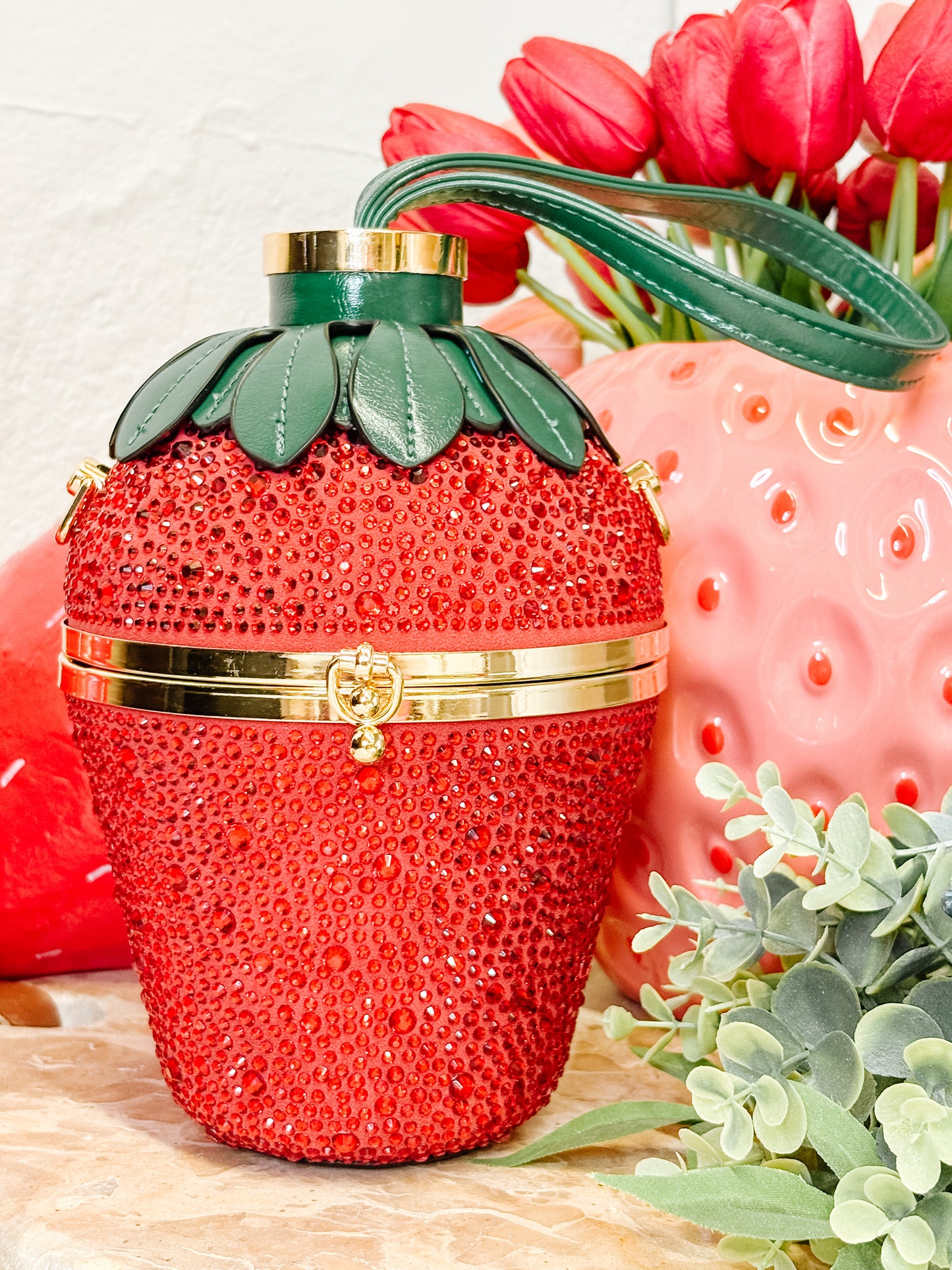 Strawberry Shaped Bag