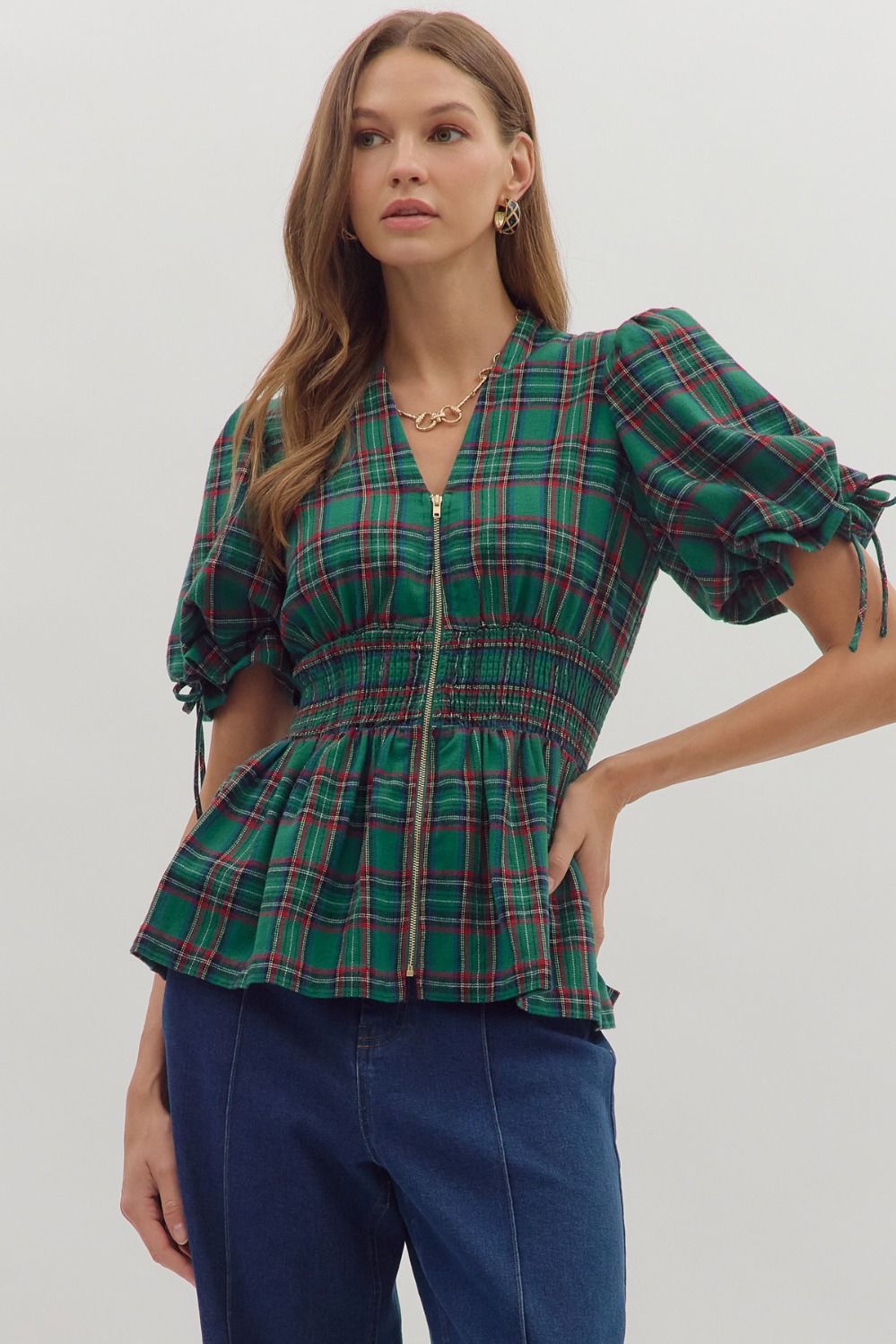 The Hannah Holiday Top
