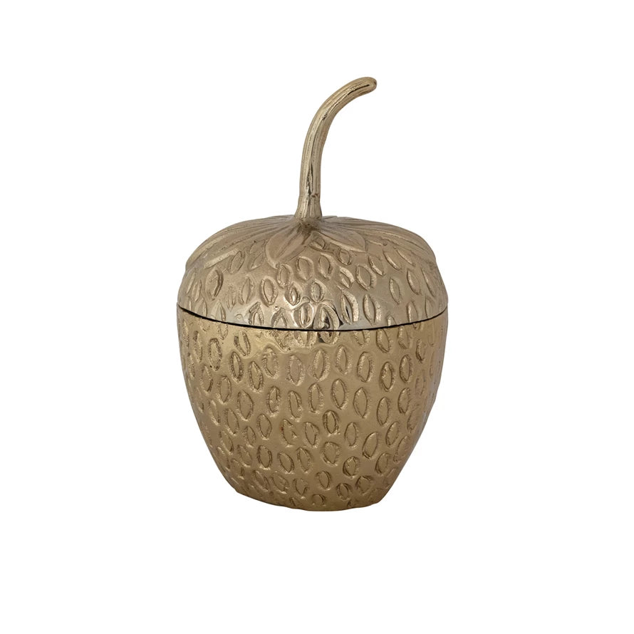 Gold Strawberry Ice Bucket