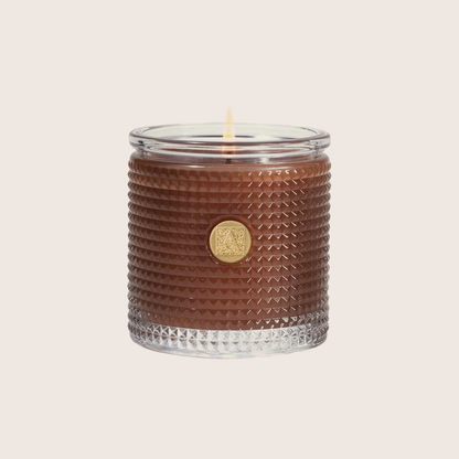 Aromatique Textured Glass 6oz Candle -