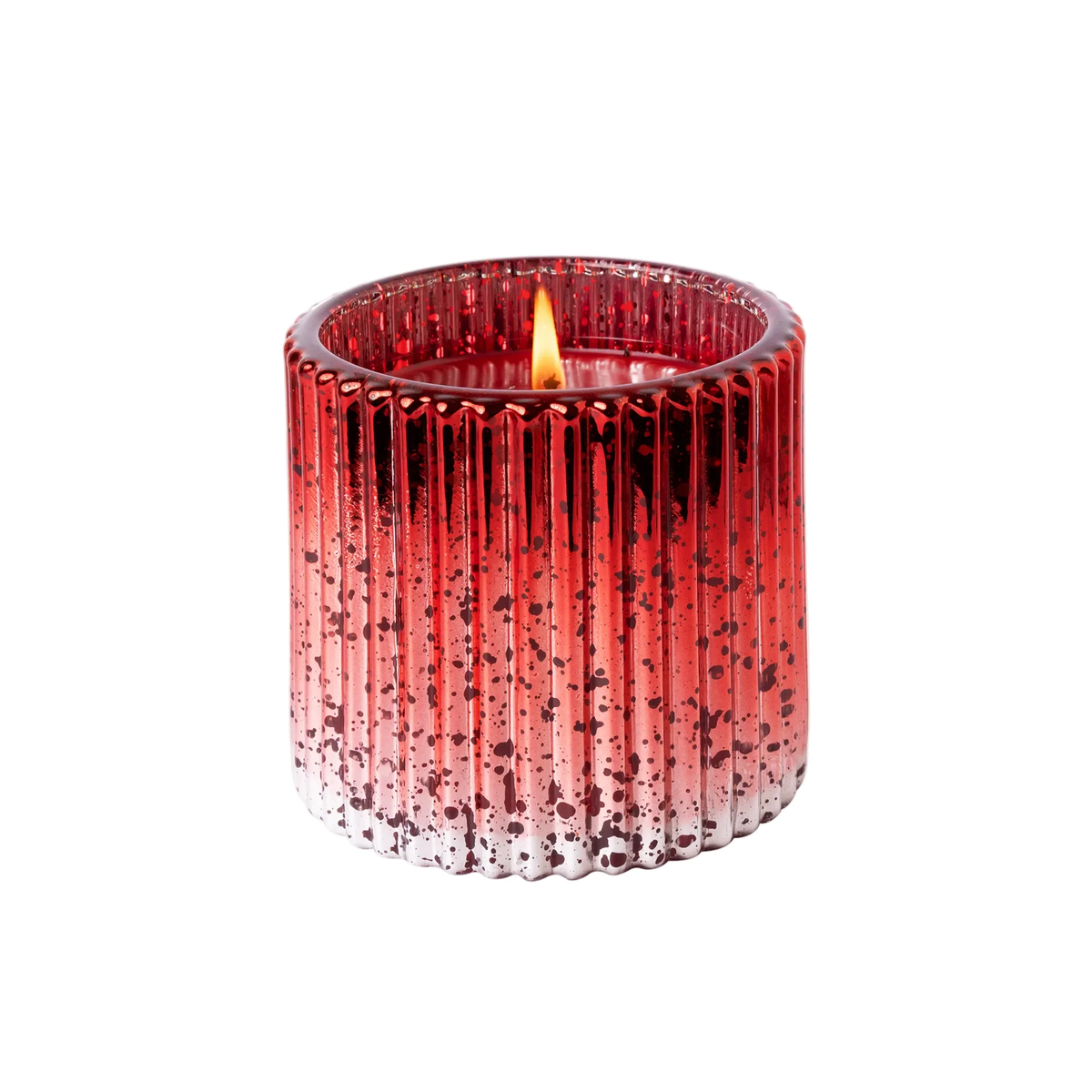 Aromatique 9oz Ribbed Candle - The Smell of Christmas