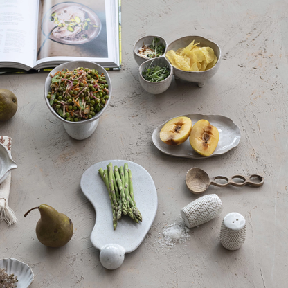 Stoneware Tray with Ball