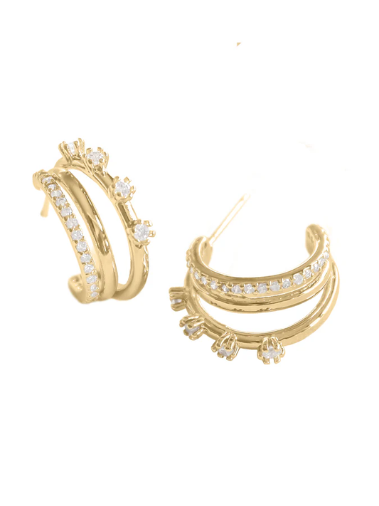 Hallie Hoop Earring
