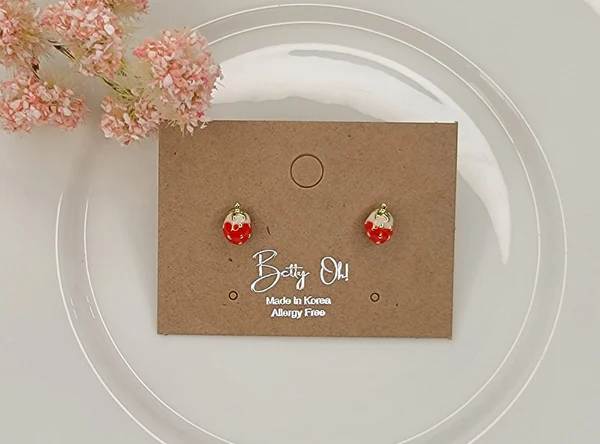 Strawberry Stud by Betty Oh!