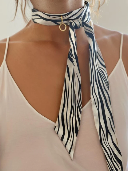 Skinny Neck Scarf / Phone or Bag Tie