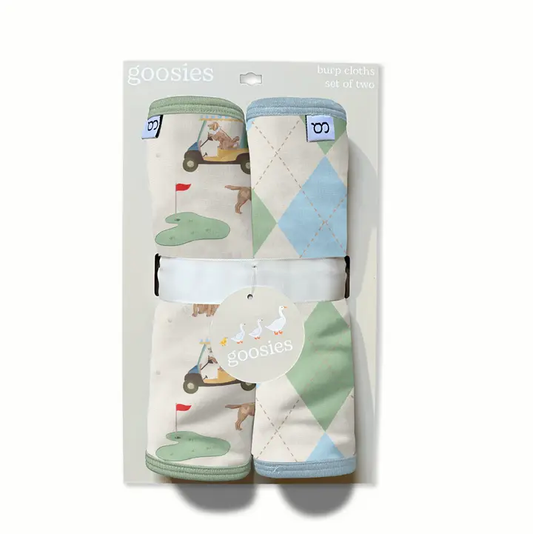 Barks & Birdies Burp Cloth Set of 2
