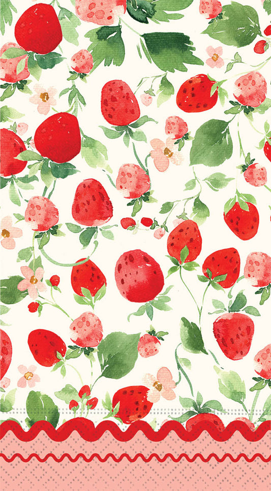 Berry Sweet Paper Guest Towel Napkin