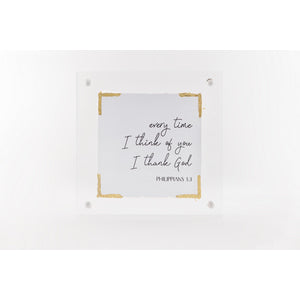 Eva Belle (4x4) Acrylic Frame