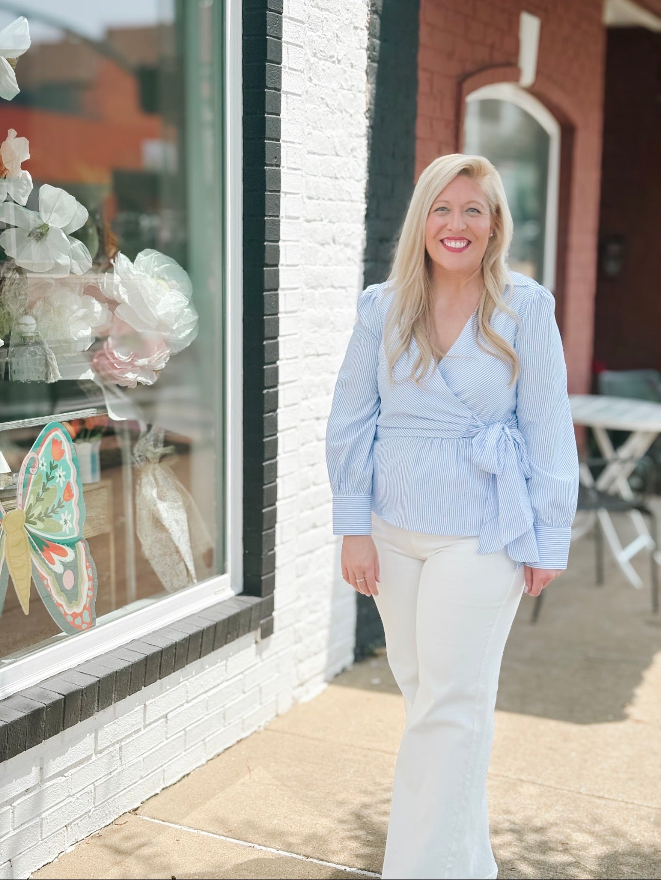 The Business Betty Blouse