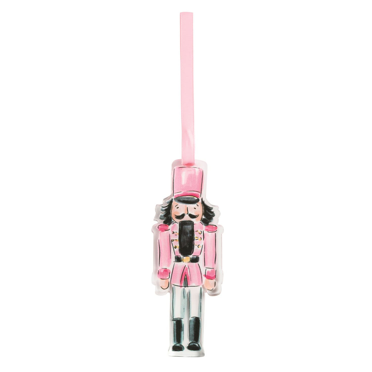 Nutcracker Ornament - Pink