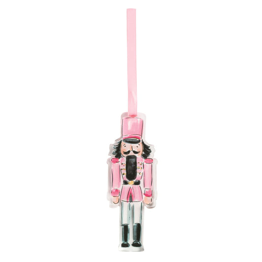 Nutcracker Ornament - Pink