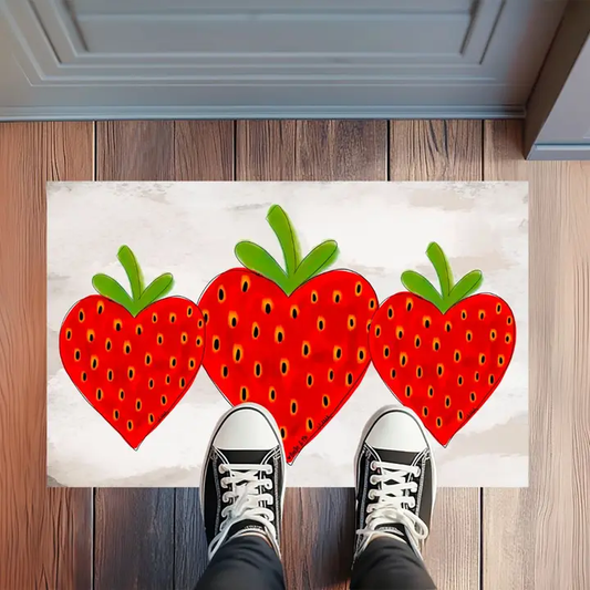 Baxter & Me: Rug / Floormat  Strawberry Trio
